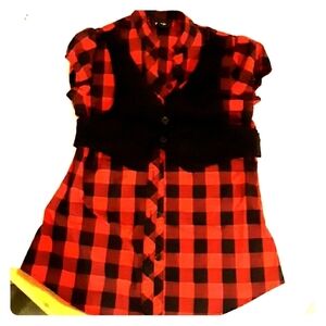 BCX girl medium buffalo plaid